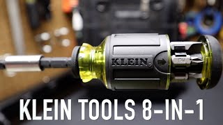 Klein Tools 8in1 MultiBit Stubby Screwdriver  32308