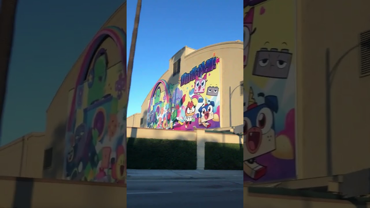 Warner Bros Lot Cartoon Network Art at Burbank