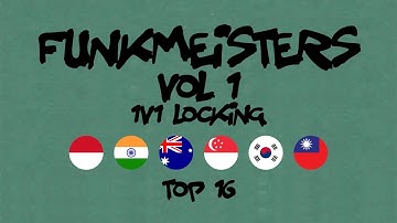 LITTLE KAY-CEE VS KEANU | TOP 16 | 1V1 LOCKING | FUNKMEISTERS VOL 1