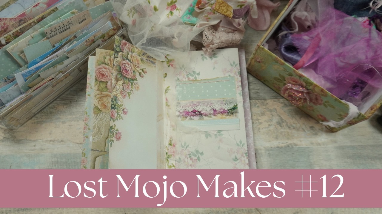 Its All About Pockets - Making Pockets from Scrap paper and Scrap Fabric