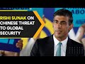 UK PM aspirant Rishi Sunak vows to get tough on China if elected PM | WION Originals