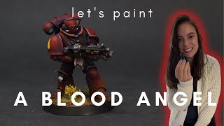 Lets Paint: A Blood Angel @OrionsBeltMinis