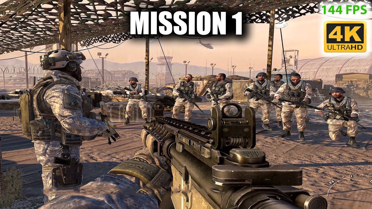 Call of Duty :  Modern Warfare 2  - Mission #1 -  [Same Shit, Different Day] - 4K I 144 fps I 21:9