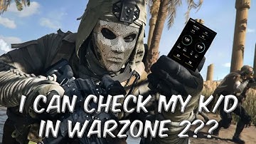 How to check your KD Ratio and Stats in Warzone 2 for Season 1 in less than 3 minutes