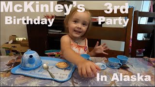 McKinley's 3rd Birthday party in Alaska