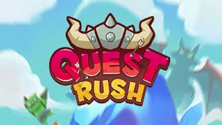 Quest Rush ! 황막세계대전 - 게임플레이 영상 [모바일게임] screenshot 1