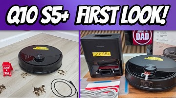 Roborock Q10 S5+ Robot Vacuum & Mop - UNBOXING & FIRST LOOK - How To Setup For Beginners