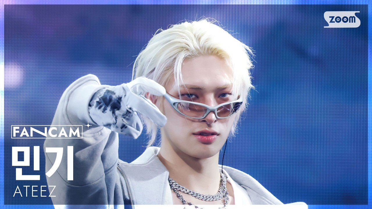 [안방1열 직캠4K] 에이티즈 민기 'NASA' (ATEEZ MINGI FanCam) @SBS Inkigayo 260208