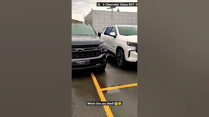 😍Chevrolet Tahoe RST vs Z71 vs Cadillac Escalade Sports #shorts #trending #ytshorts #tiktok #cars
