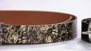 Patricia Nash Leather Belt On Qvc