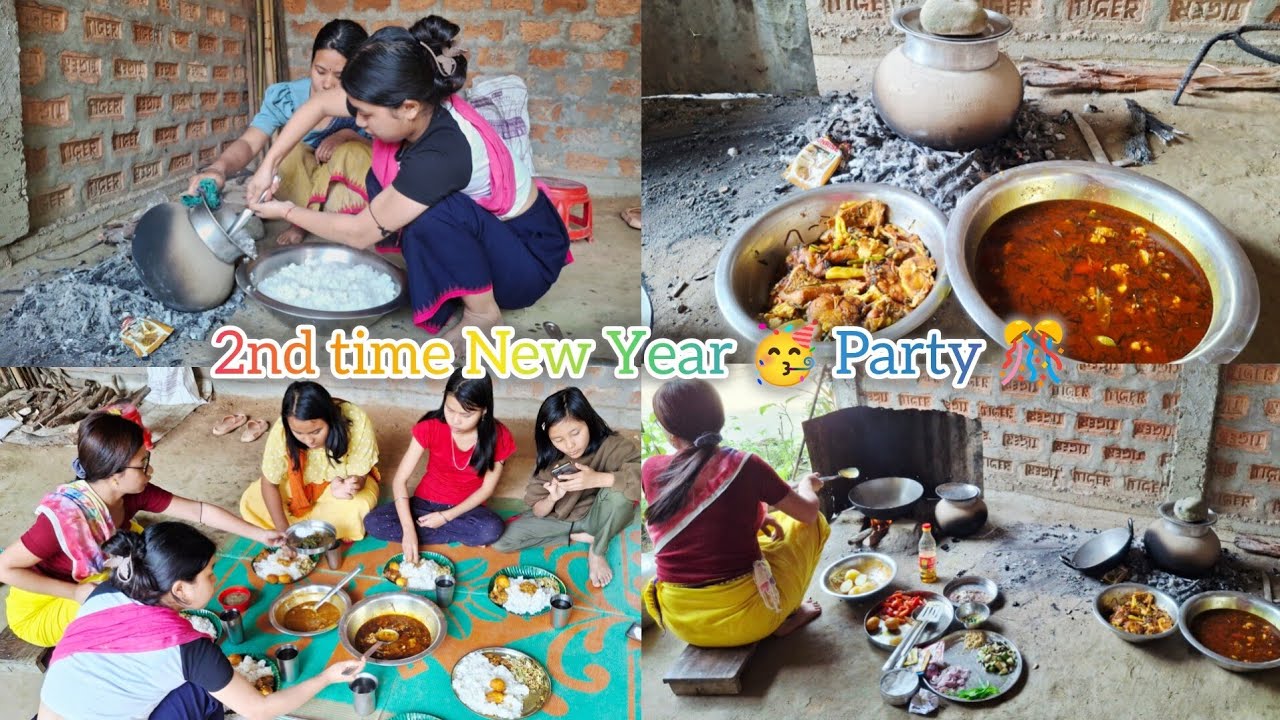 2nd time , New Year Party 🎊 2026 🥳