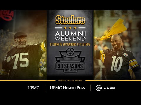Steelers honor alumni at halftime