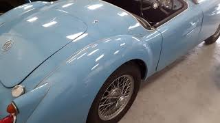 1960 MGA 1600 finished in Iris blue for sale at Beech Hill Garage