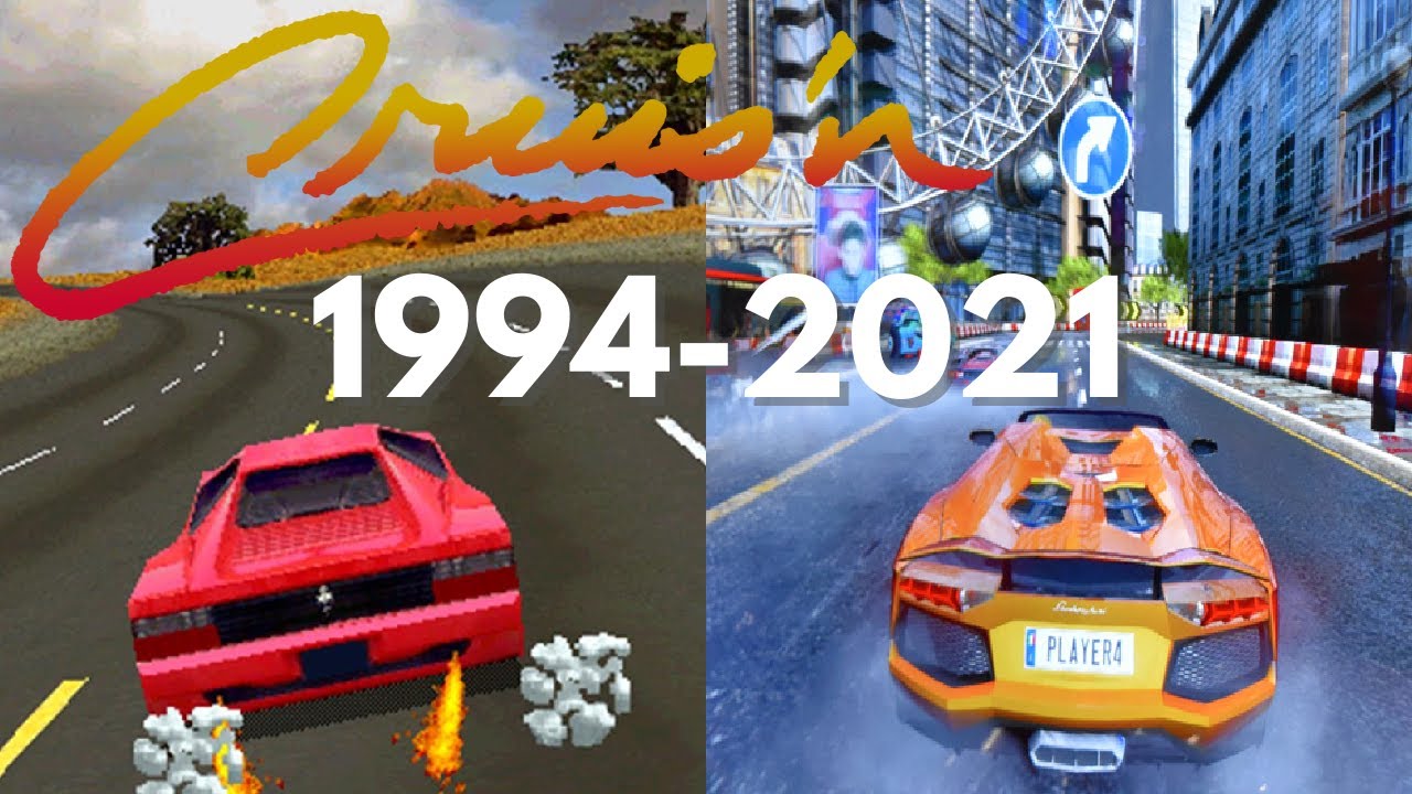 Evolution of Cruis'n games 1994-2021