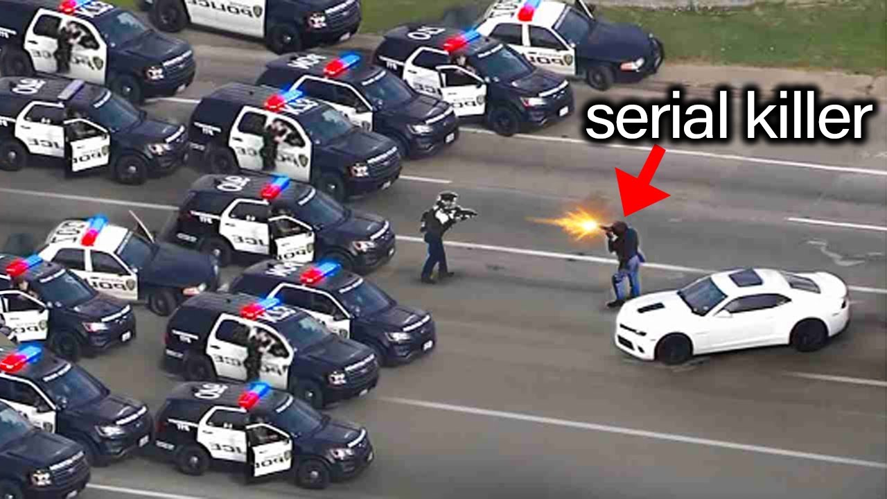 The Craziest Police Chases Of ALL TIME..