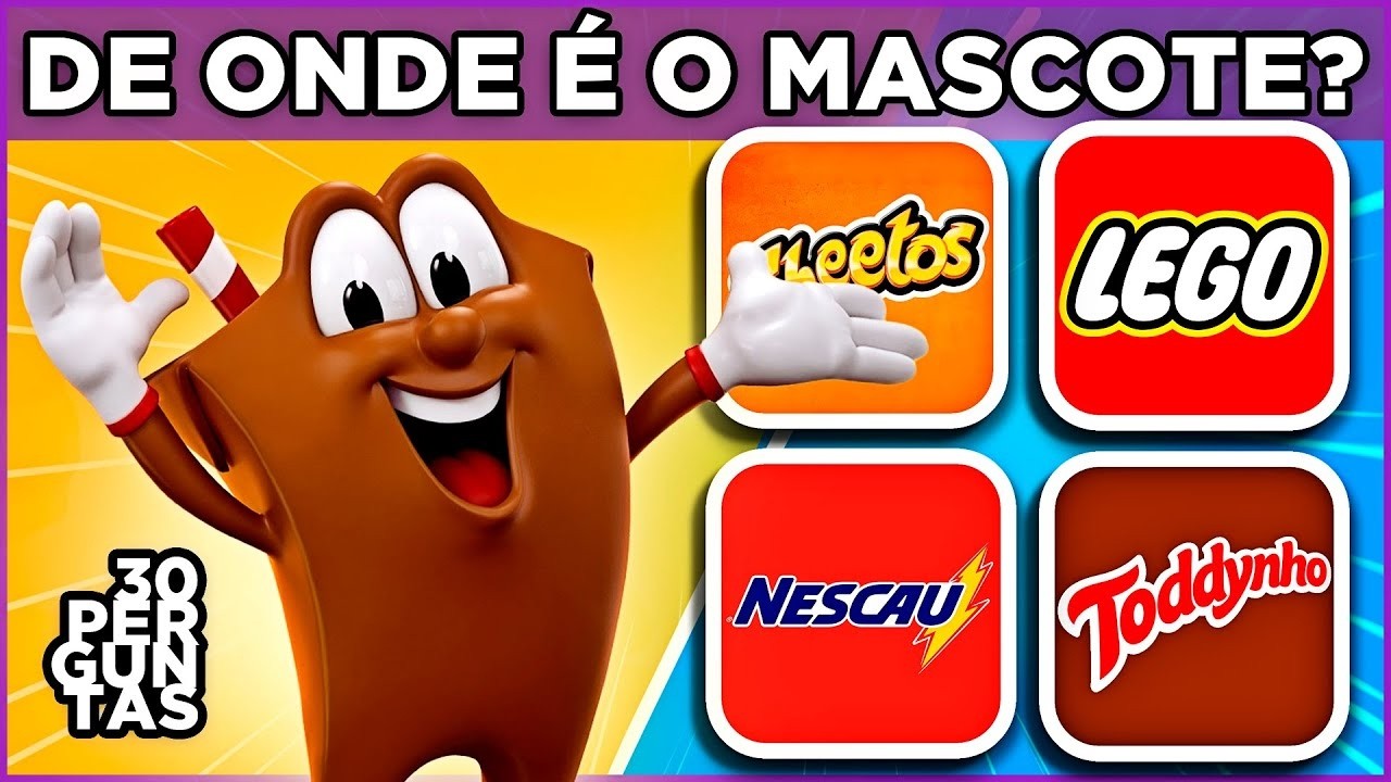 ⚔️ DE ONDE É ESSE MASCOTE?⚠️Somente 1% das pessoas acerta