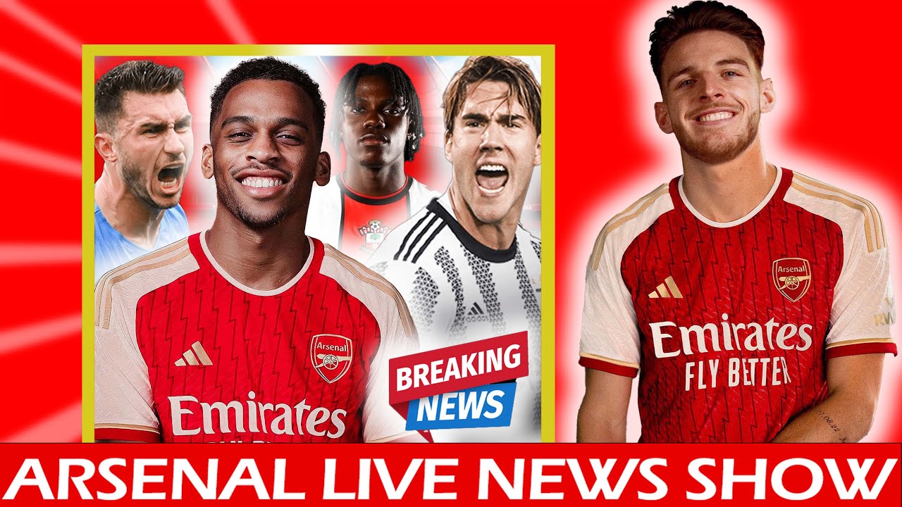 Declan Rice to Arsenal DONE Lavia - Laporte - Vlahovic Interest Latest Transfer News Show