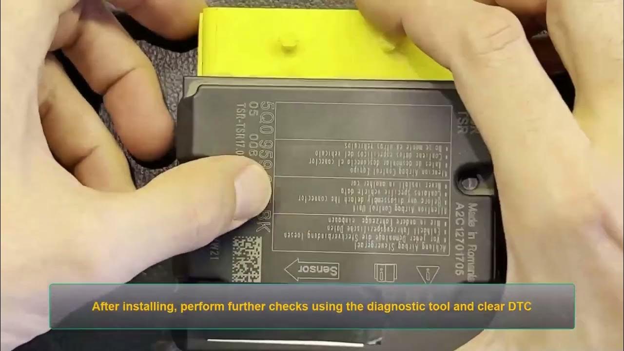 Part 3: Volkswagen Airbag ECU Crash Data Reset - YouTube