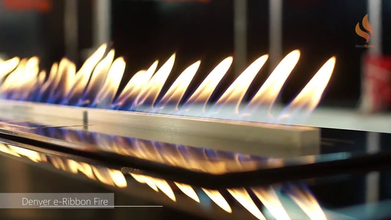 Автоматический биокамин Decoflame Denver e ribbon fire