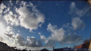 4K laps WK 2  infinite variety of Clouds al shapes  sizes speed en time