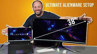 My Alienware X17 Gaming Desk Setup - Featuring the 38