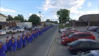2016 MVHS Graduation Procession