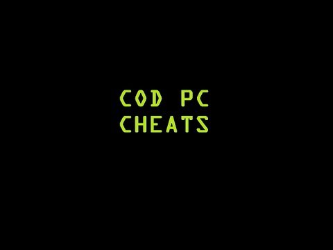 COD4 PC Cheats