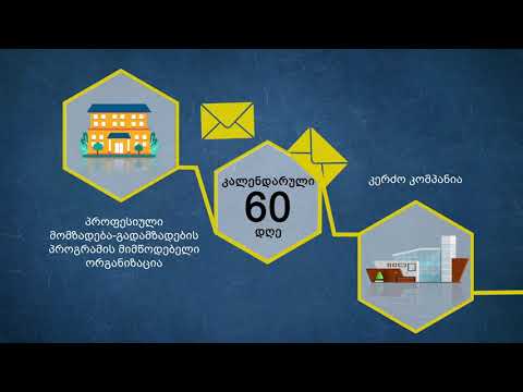 პროფესიული მომზადებისა და პროფესიული გადამზადების პროგრამა 24.09.2019