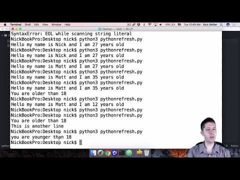 Django 2.2 & Python | The Ultimate Web Development Bootcamp | If Statements and Comments - 4