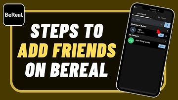 How To Add Friends on BeReal Application ! (2023)