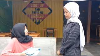 Second speaking projects: Ordering a meal in the restaurant