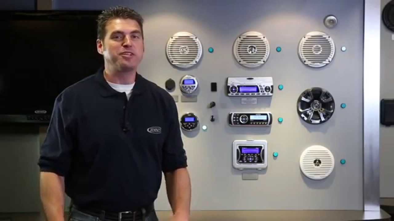 JENSEN Marine MS2013BT AM FM USB Stereo with Bluetooth