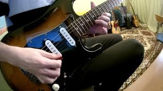 Max Ostro — Soloing on Jason Becker&#39;s Backing Track - Valley of Fire [w/TABS]