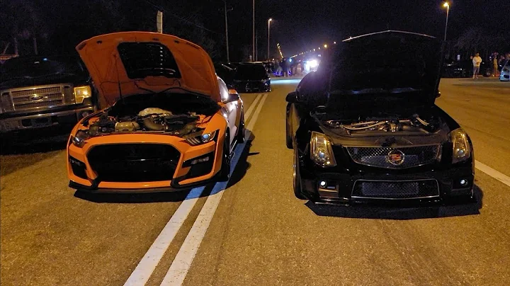 2020 Shelby GT500 Bolt Ons E85 vs A Built 2012 Cadillac CTS-V Kong 2650 Supercharger E85