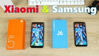 Кто круче Xiaomi или Samsung? Сравнение Xiaomi Redmi 5 и Samsung Galaxy J6