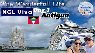 Exploring Antigua’s Charming Boardwalk and Ship Surprises!