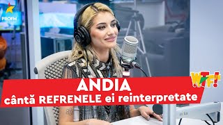 ANDIA cântă REFRENELE EI reinterpretate la „What The Fun” cu Drăcea, Ralu și Bogdan