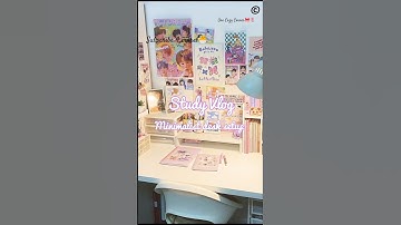 Study desk organize🐣 idea Part-2 || Minimalist desk setup #desktop #study #asmr #asmrsounds #foryou