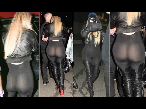 Khloe Kardashian Booty Exposed At Beyonce Concert 2016