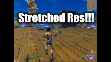 How to get STRETCHED RESOLUTION in Fortnite Chapter 2 Season 2