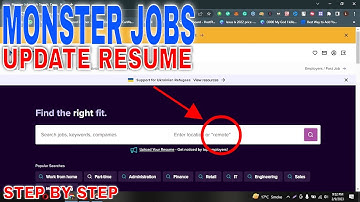 ✅ How To Update Resume On Monster Jobs 🔴