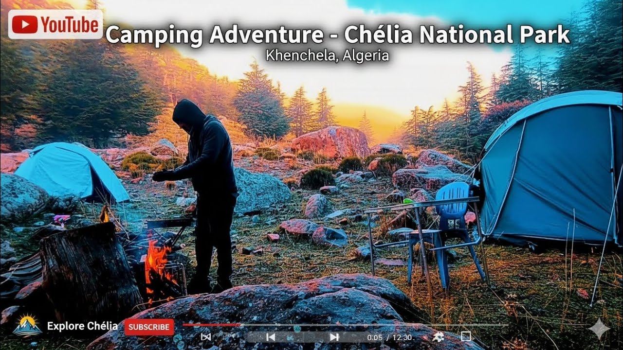  التخييم لمدة اسبوع من 14  22 نوفمبر 2025 في الحظيرة الوطنية شليا ولاية خنشلة  #خنشلة#الجزائر