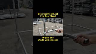 Which Scaffolding Crossbar Lock Is Your Favorite?