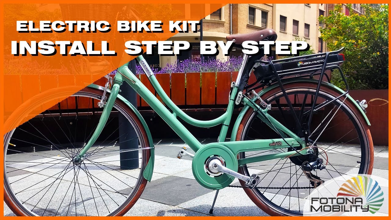 Buy And Install Electric Bike Kit With Battery