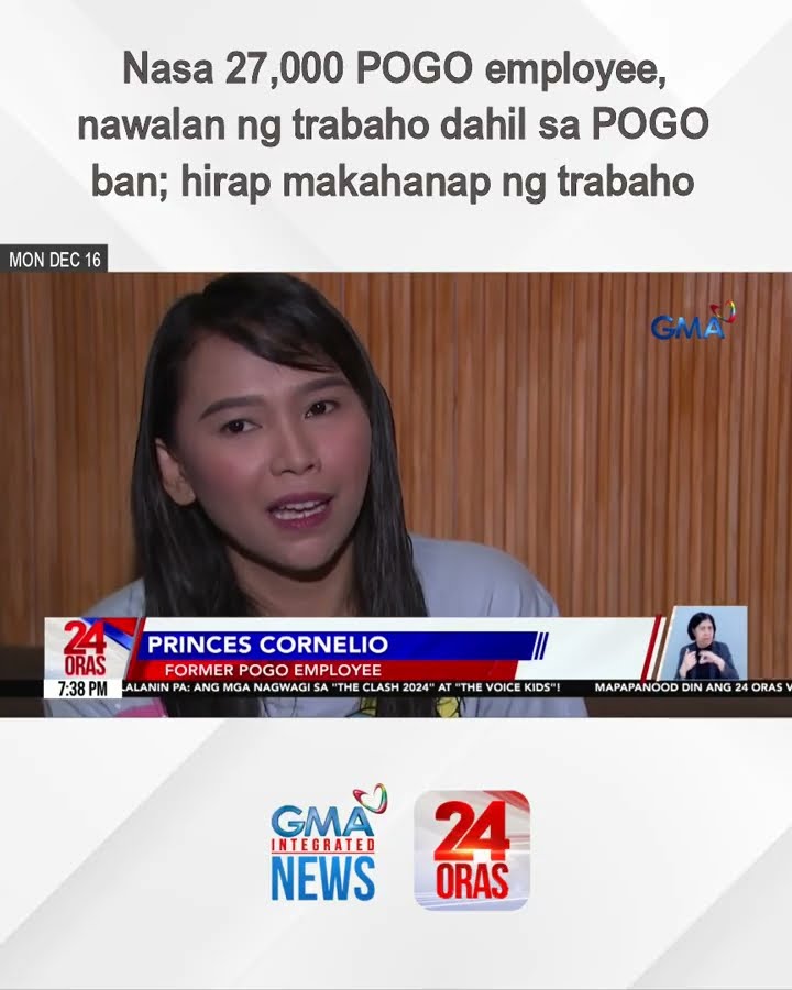 Nasa 27,000 POGO employee, nawalan ng trabaho dahil sa POGO ban | 24 Oras