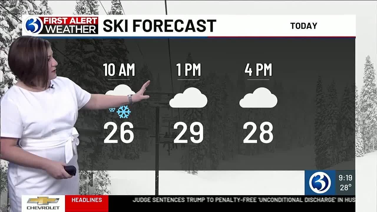 Snow tapers off this afternoon & more First Alert Weather Days for cold ...
