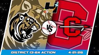 Conroe Tigers vs. Cleveland Indians - #txhsbaseball District 13-6A action on Houston Sports Live