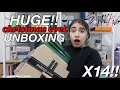 FINALLY! unboxing stray kids&#39; christmas eveL album! w/ lucky draws, soundwave &amp; musicplant pobs x14!