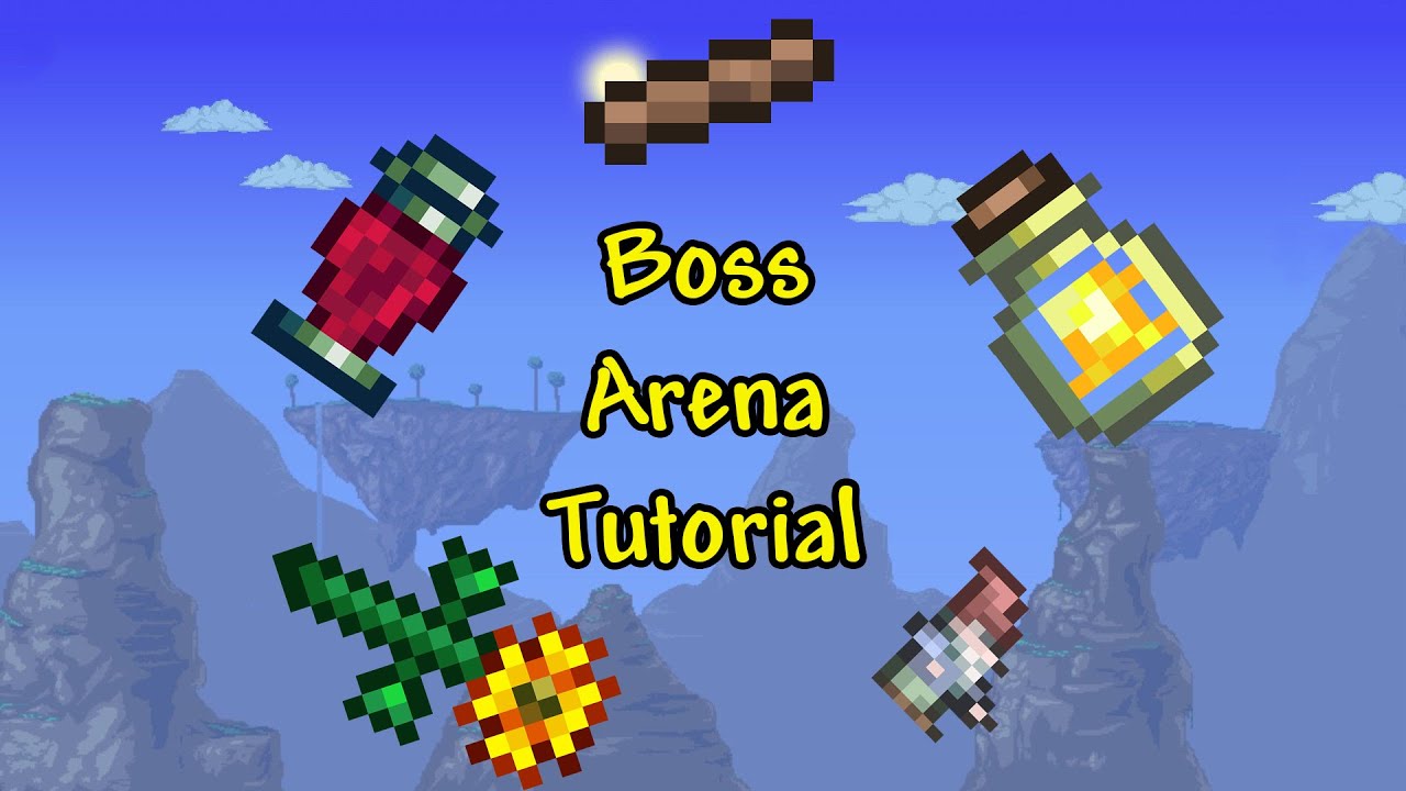 Upgrade Your Terraria BOSS ARENA (BEST Arena Tutorial 2023) 