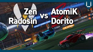 Zen + Radosin vs AtomiK + Dorito | France vs Spain | Rocket League 2v2